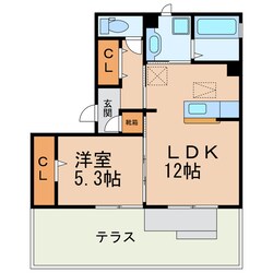 カーサ da ソルチの物件間取画像